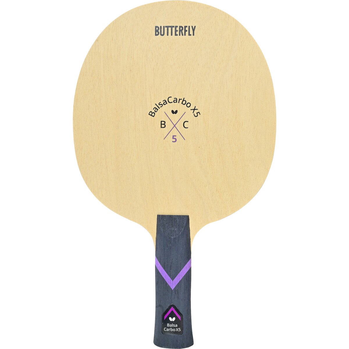 BalsaCarbo X5 22 Blade: Full Front View of the Anatomic Handle